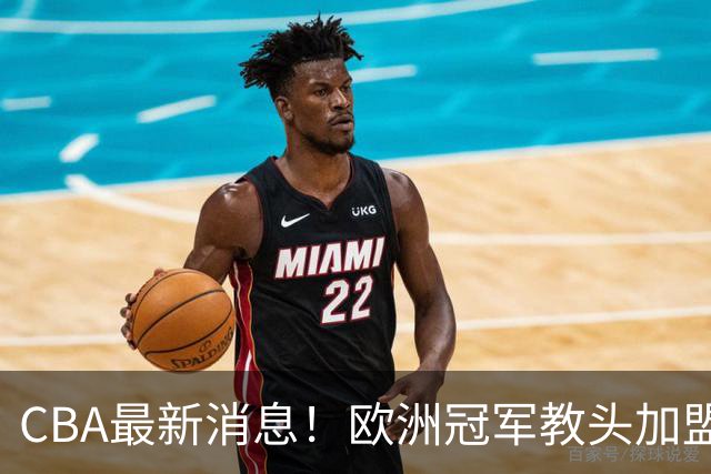 CBA最新消息！欧洲冠军教头加盟广东宏远，石奎正式签约香港金牛，萨姆纳有可能离开广东，杜锋儿子前往辽宁试训